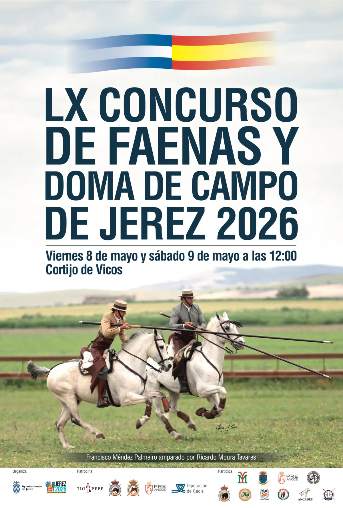 Cartel del Concurso de Doma y Faenas de Campo — Feria Ecuestre de Jerez 2026